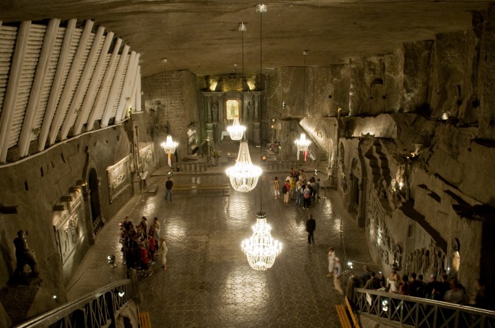 Wieliczka Salt Mine, Poland, via Wikimedia Commons (CC)